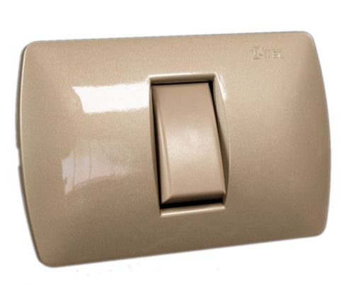 Interruptor Simple 9/12 250V-16A Beige