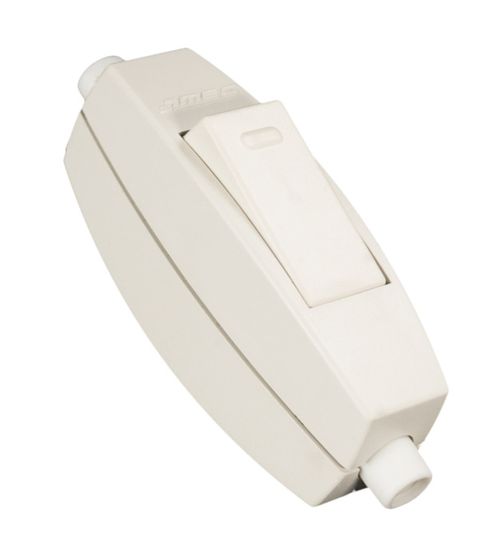 Interruptor 9/12 Volante Blanco 0075