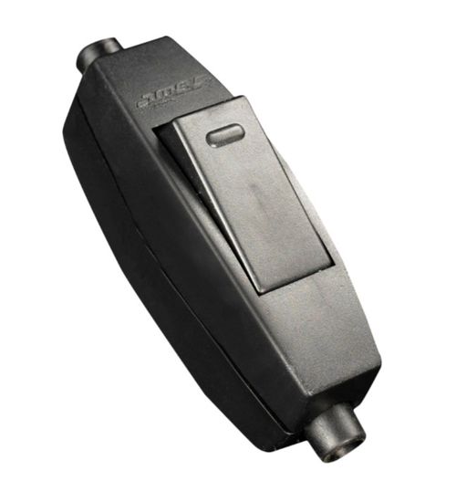 Interruptor 9/12 Volante Negro