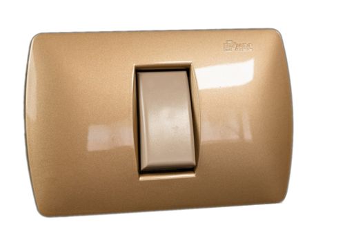 Interruptor Conmutado 9/24 250V-16A Beige