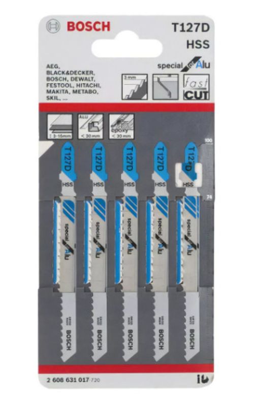 Hoja De Calar Bosch T127D Special For Alu Bosch