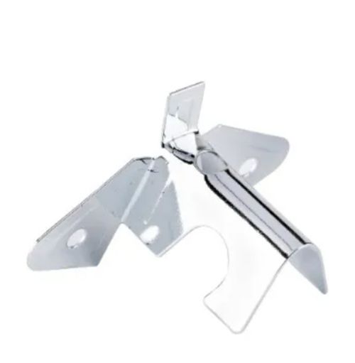 Juego Soporte Cromado Simple 12 Mm