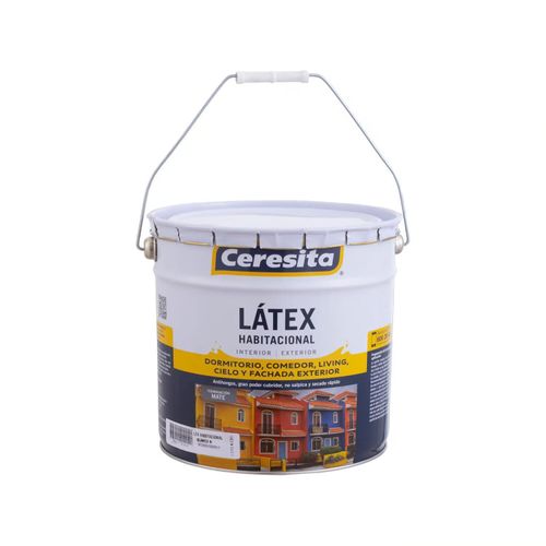 Látex Habitacional Blanco 1 Tineta Ceresita