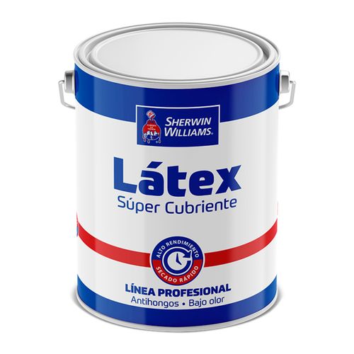 Látex Súper Cubriente Blanco 1 Gl Sherwin Williams