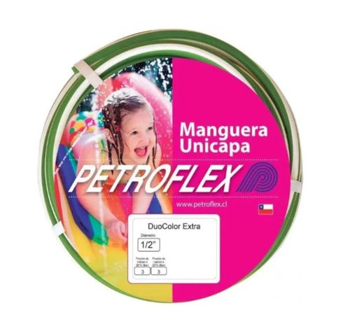 Manguera Bicolor 1/2" Sin Accesorios 20 Metros