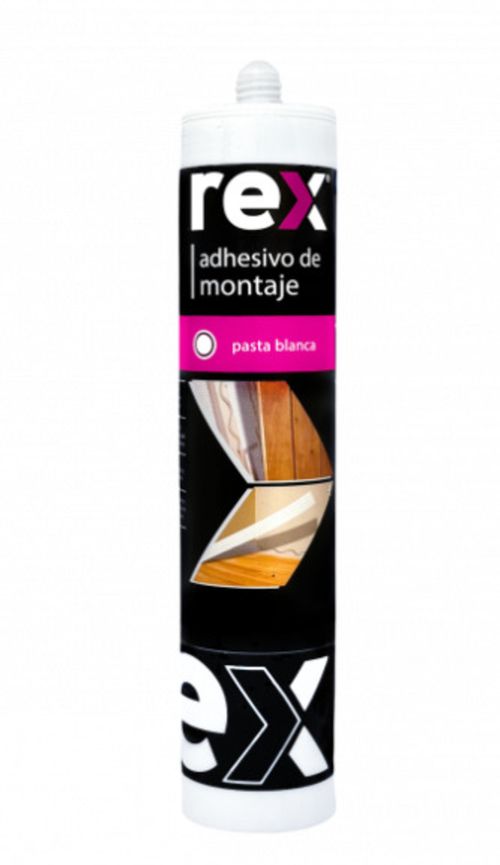 Rex Adhesivo De Montaje Cartucho 300Ml