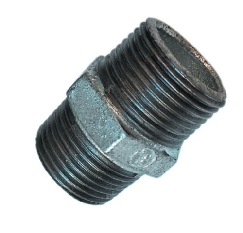 Niple Hexagono Galvanizado 4 Pulgadas