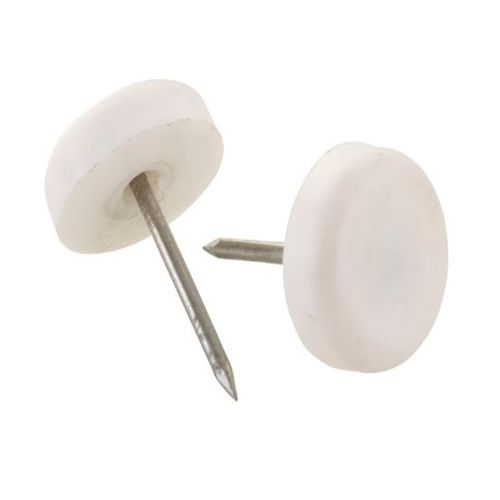 Taco Base Con Clavo Blanco 15Mm