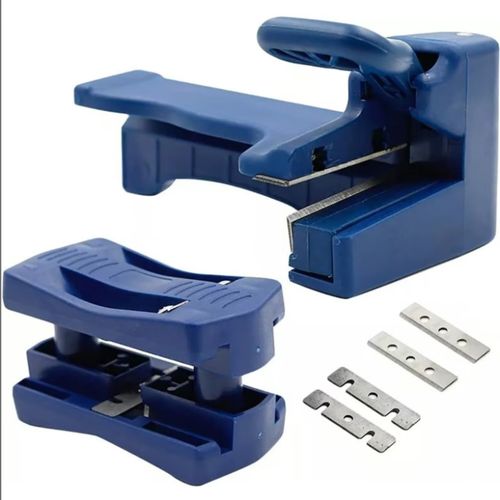 Set Perfilador Y Recortador Tapacantos Melamina De Doble Filo