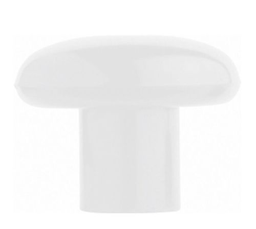 Perilla Plastica 38 Mm Blanco Dvp