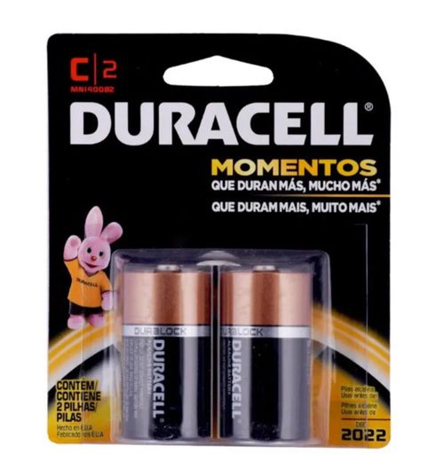 Pila C Duracell 2 Unidades