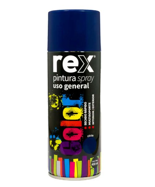 Pintura Spray General Azul Oscuro 400Ml Rex