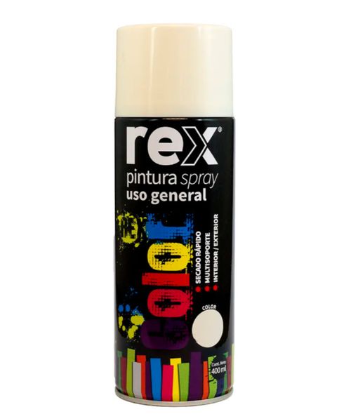 Pintura Spray General Blanco Brillante 400Ml Rex