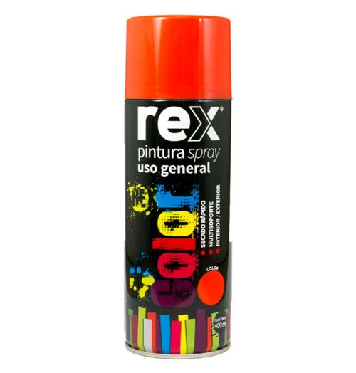 Pintura Spray General Naranjo 400Ml Rex