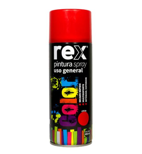 Pintura Spray General Rojo 400Ml Rex