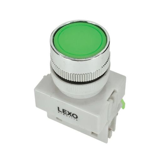 Pulsador Partida Verde 22Mm Lexo