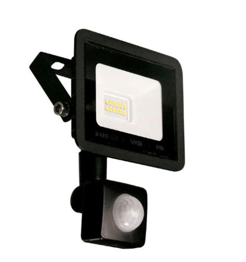 Reflector Led 10W Con Sensor 6500K Ip65