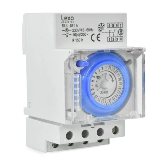 Timer Horario Con Reserva Marcha Sul 181H 16A 220V
