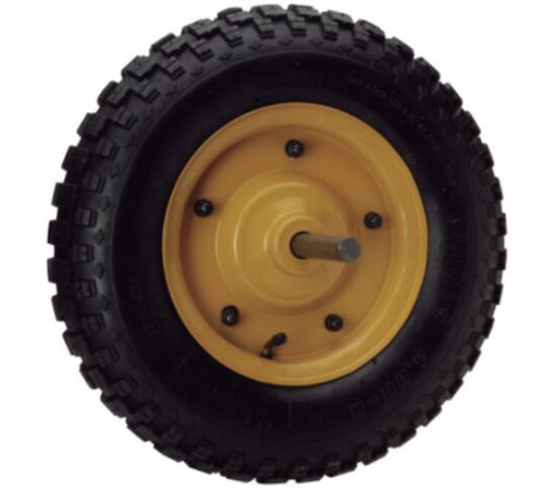 Rueda Pantanera Heavy Duty 400X8 Tapa Amarilla