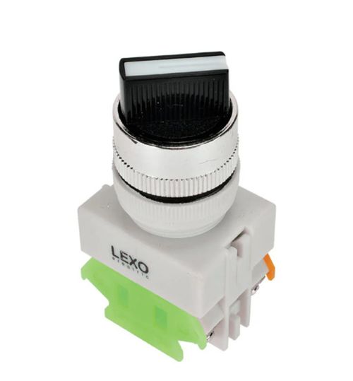 Selector 2 Posiciones Negro Lexo 5372010