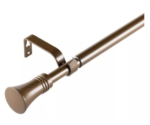 Set Extensible De 170-320 Cm Color Cafe Y Terminal Conico