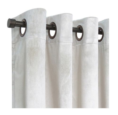 Set Cortina Velvet Beige 140X220 Cm Idetex