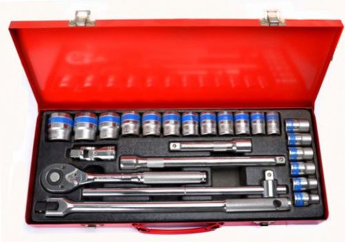 Dado Set 24Pcsx 1/2" Taiwan Caja-Metal (Set)
