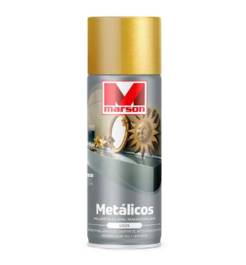 Spray Metalico Paint Dorado Marson