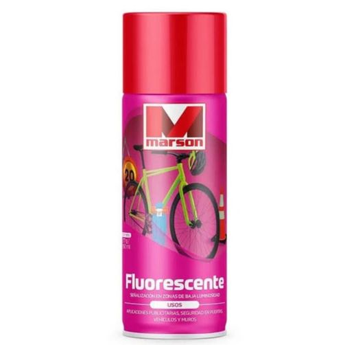 Spray Rojo Fluor Marson