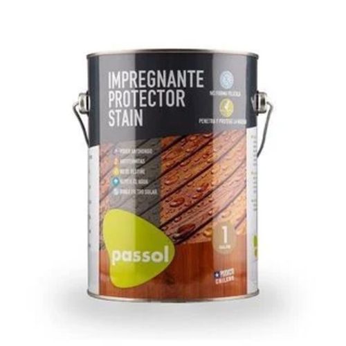 Protector Madera Stain Impregnante Olivo 1 Gl Passol