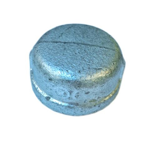 Tapa Gorro Galvanizado 1 1/2 Pulgadas