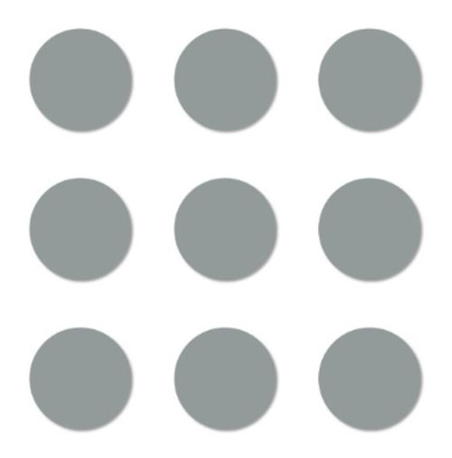 Tapa Tornillo Adhesiva Azul Acero 55 Unidades Masisa