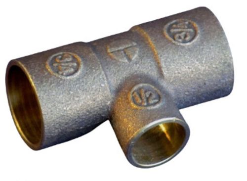 Tee Cobre So/So/So 3/4 X 3/4 X 1/2 Pulgadas