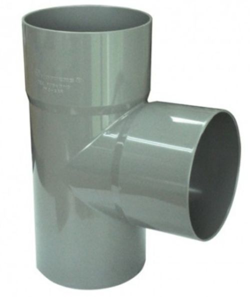 Tee Pvc Sanitario Gris 110 x 50 mm
