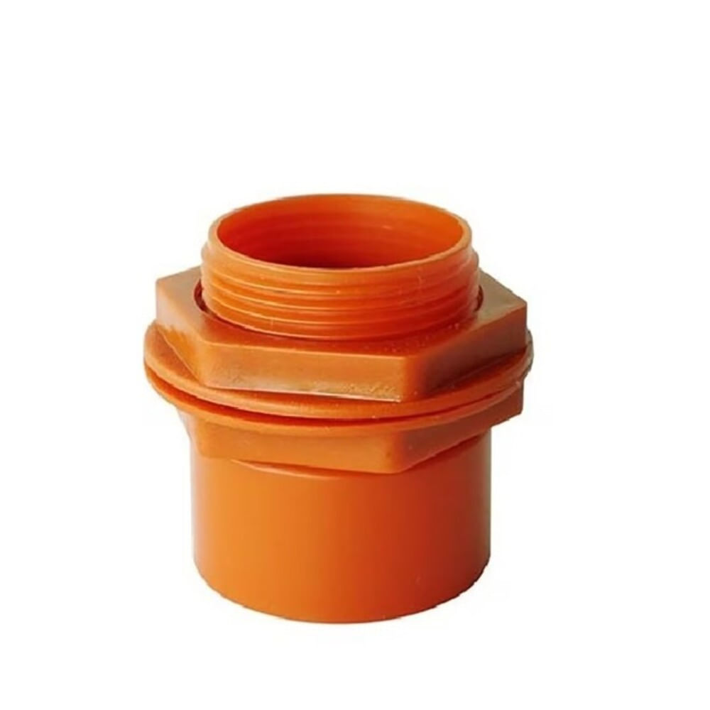 Terminal Pvc He Con Tuerca 40 Mm - Dimaco