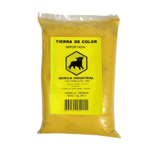 Tierra Color Amarilla Primera 1 Kilo