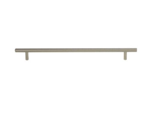 Tirador Acero Barra Tubular 160Mm Niquel Masisa