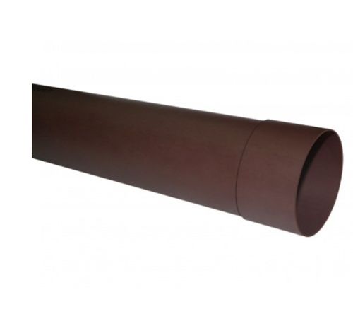 Tubo Bajada Canaleta Marrón D75 X 3 Mts.