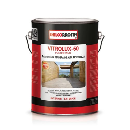 Barniz Vitrolux 60 Alerce 1 Gl Chilcorrofin
