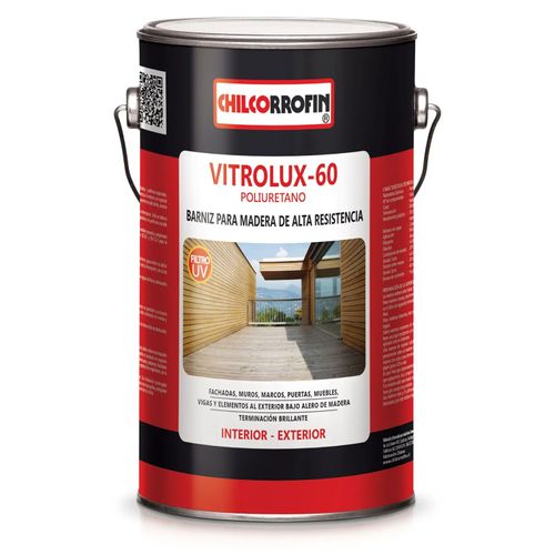 Barniz Vitrificante Vitrolux 60 Natural 1 Gl Chilcorrofin