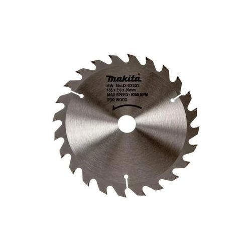 Disco Sierra 6-1/2" (165 X 20Mm X 24 Dte) Madera S