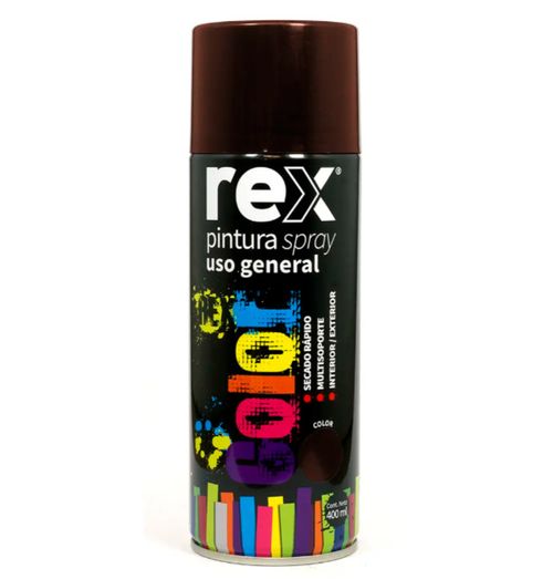 Pintura Spray General Marron 400Ml Rex