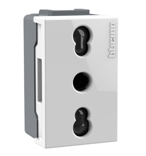 Modulo Enchufe 2P+T 10/16A Blanca Af2180Eb