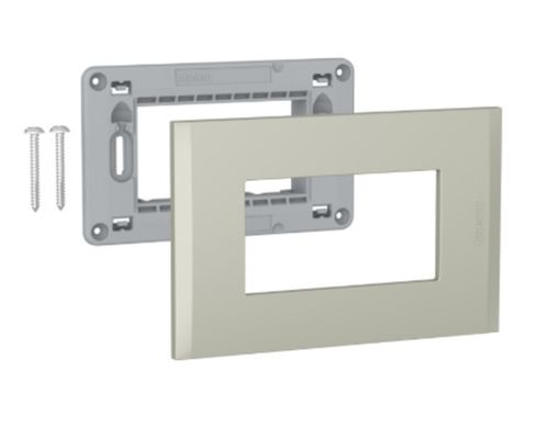Placa Triple Terra Con Soporte Af5S3Ti