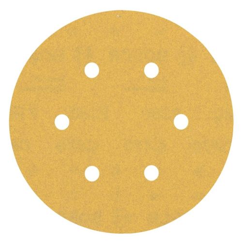 Disco Lija Para Maderas Con Velcro 150Mm G180 Pack 6 Bosch