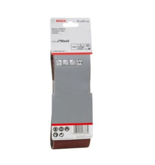 Lija Banda 3X18 Grano 40 Bosch