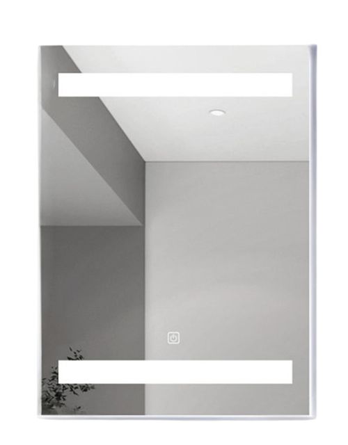Espejo 45X60 Cm Rectangular Luz Led Taumm