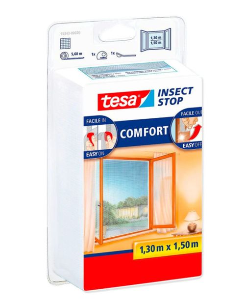 Malla Mosquitera Ventana 1.3Mt X 1.5Mt Tesa