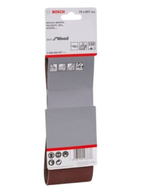 Lija Banda 3X18 Grano 150 Bosch