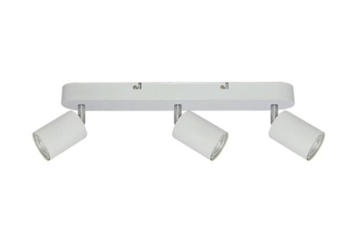 Foco Sobrepuesto Deco Plus 3Xgu10 Color Blanco